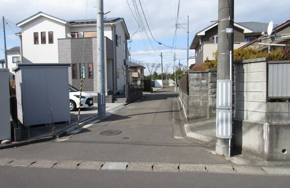 令和8年2月23日　売地（若林区遠見塚東）　位置指定道路（私道）　通行掘削承諾書